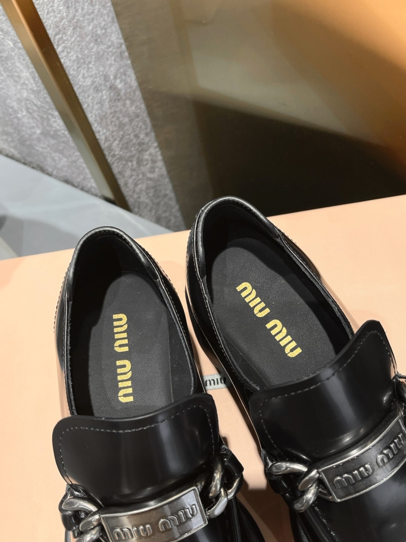 Miu Miu Leather Shoes